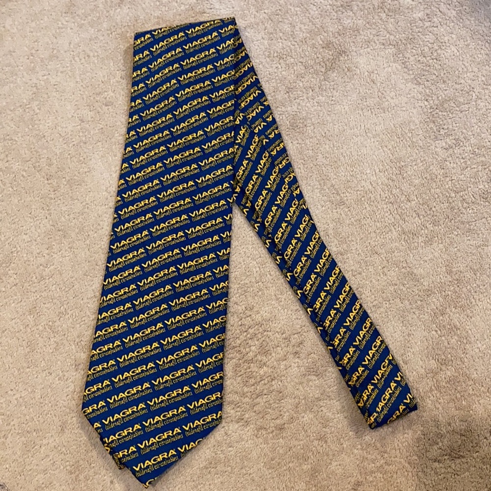 Novelty “Blue Pill”  Tie - Unique